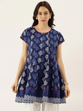 Divena Indigo Short Kurti - divena world