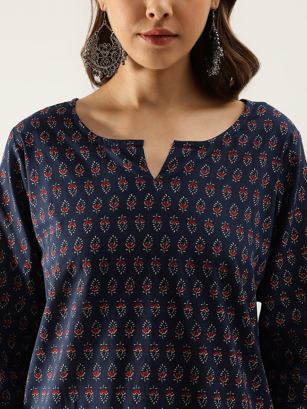 Noe Velarro Blue Printed Loungewear /Nightwear
