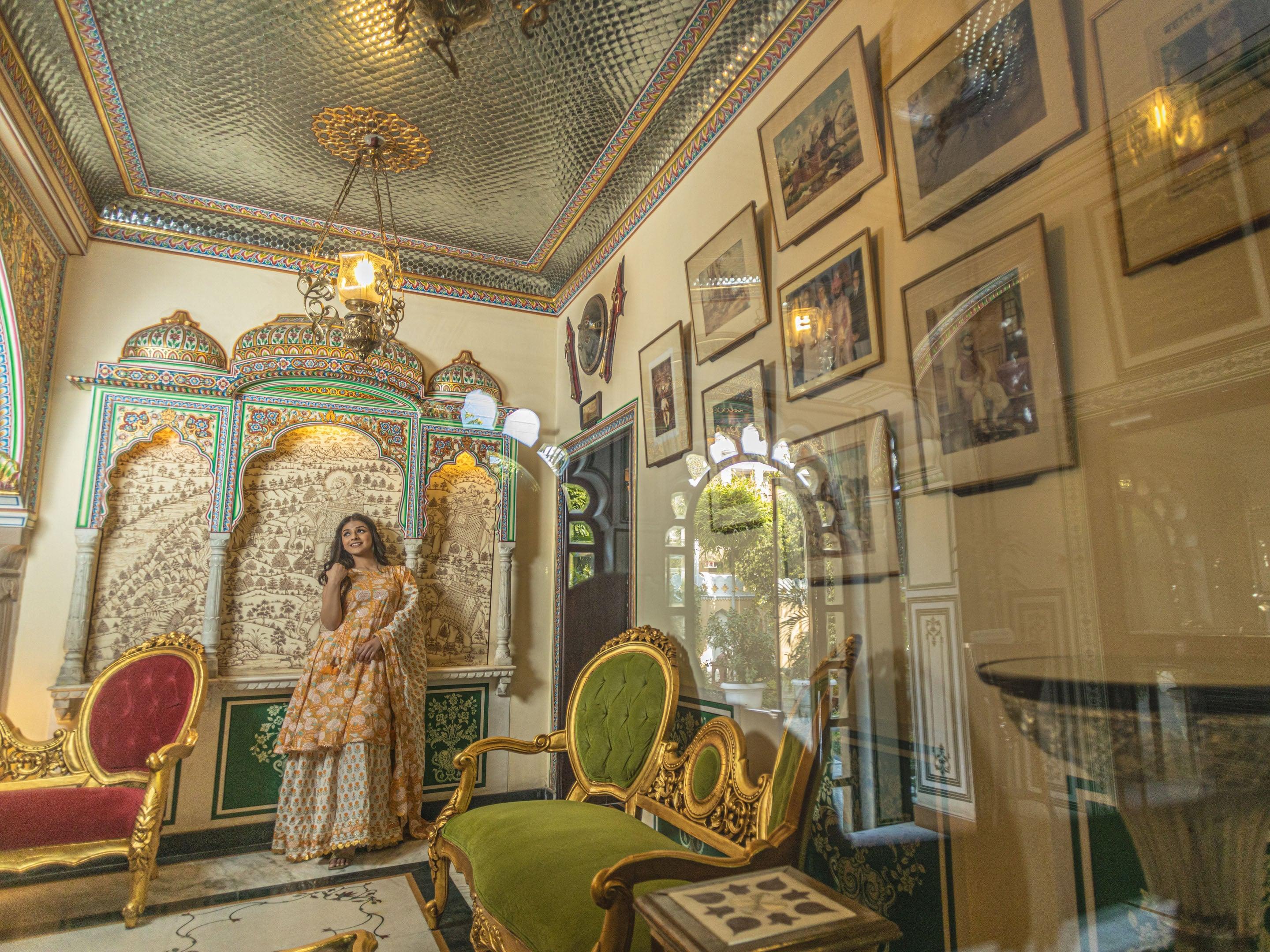 Divena Yellow Cotton Anarkali kurta Sharara set with Dupatta - divenaworld.com